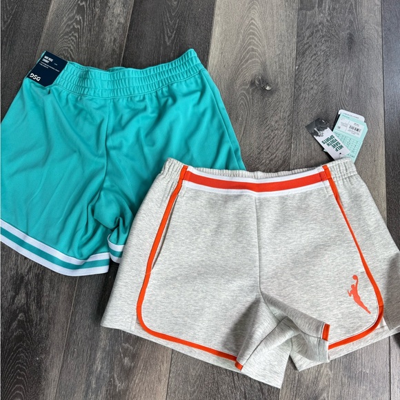 DSG Gray and Orange Athletic Shorts - Picture 1 of 5